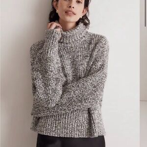 Madewell Wide Rib Turtleneck Sweater